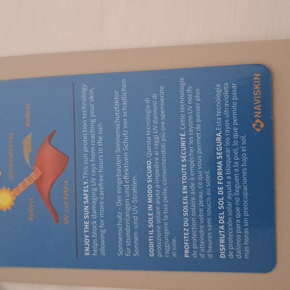 NAVISKIN Mens Rash Guard Swim Shirt UPF 50+UV Sun Protection Long Sleeve 2XL NWT - Picture 9 of 10